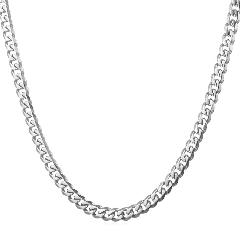 
                      
                        Electroplated Stainless Steel Cuban Chain
                      
                    