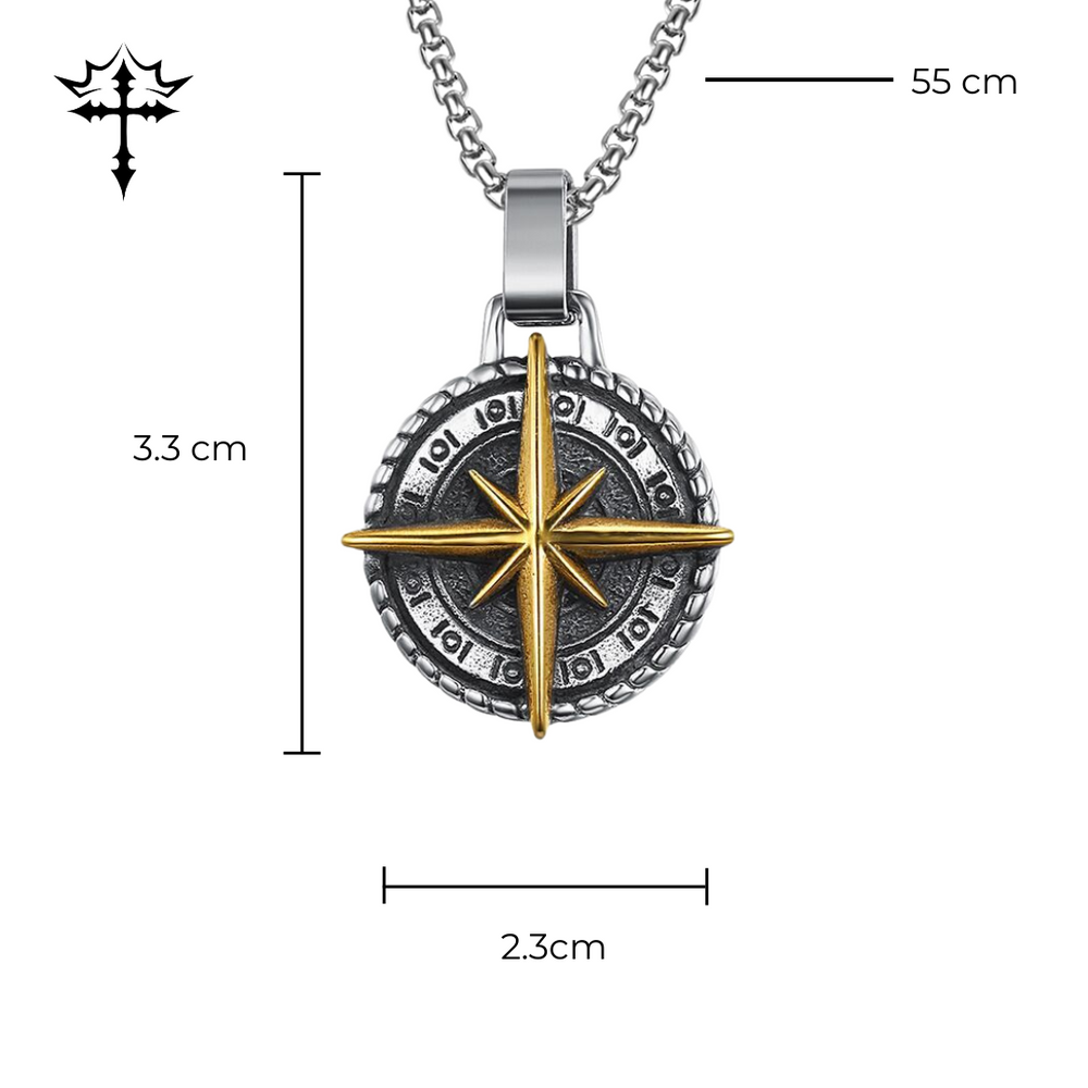 
                      
                        John 14:6 Compass Necklace
                      
                    