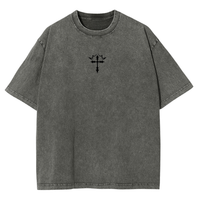 Auspice Maria Acid Washed Oversized Tee - Cineris