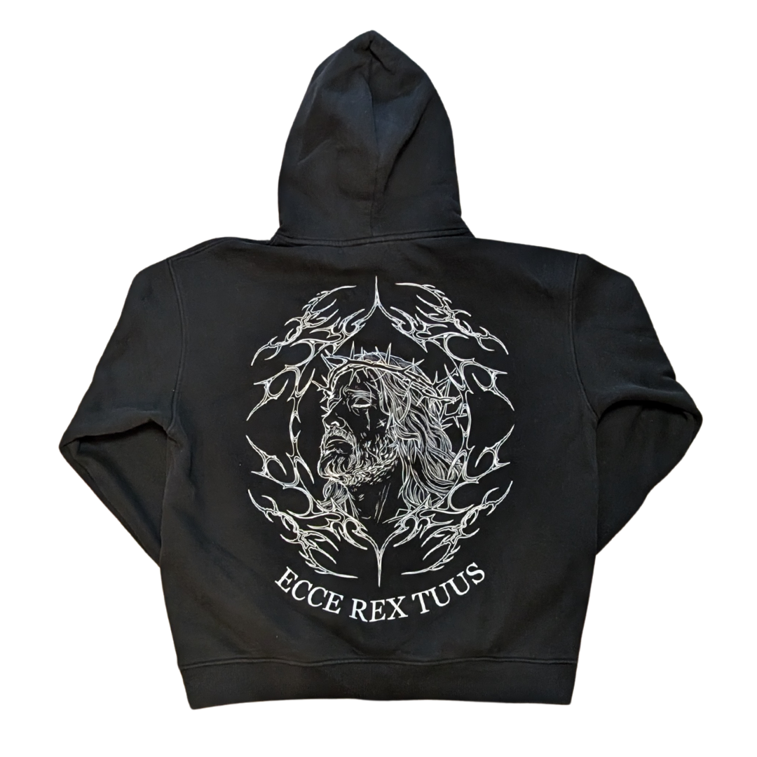 Christus Est Rex Premium Hoodie - Black