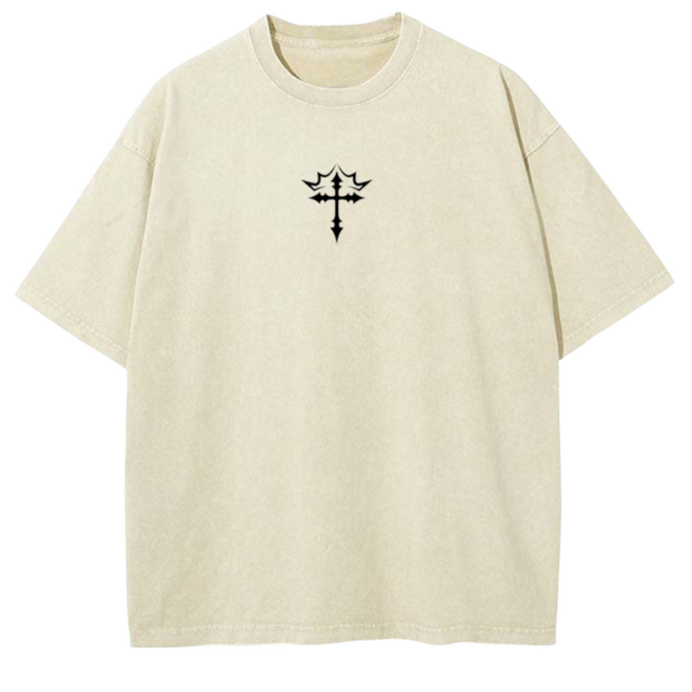 
                      
                        AMDG Acid Washed Oversized Tee - Bone
                      
                    