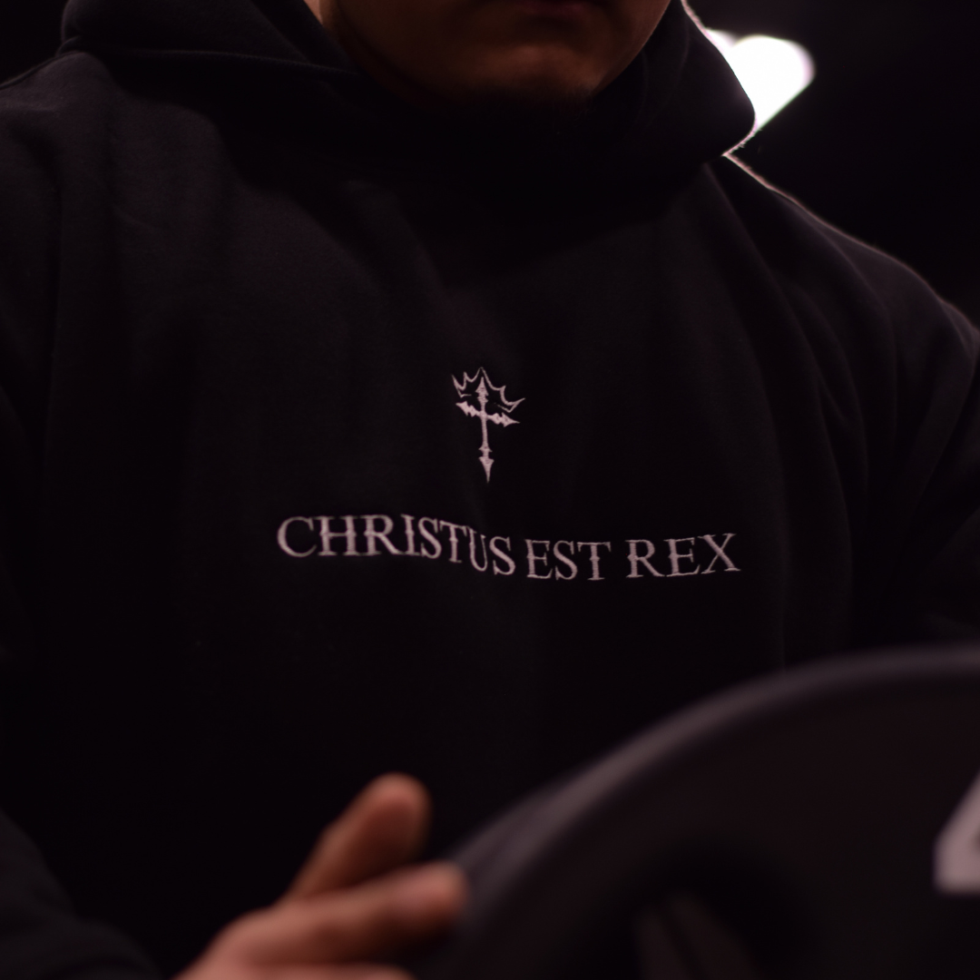 Christus Est Rex Premium Hoodie