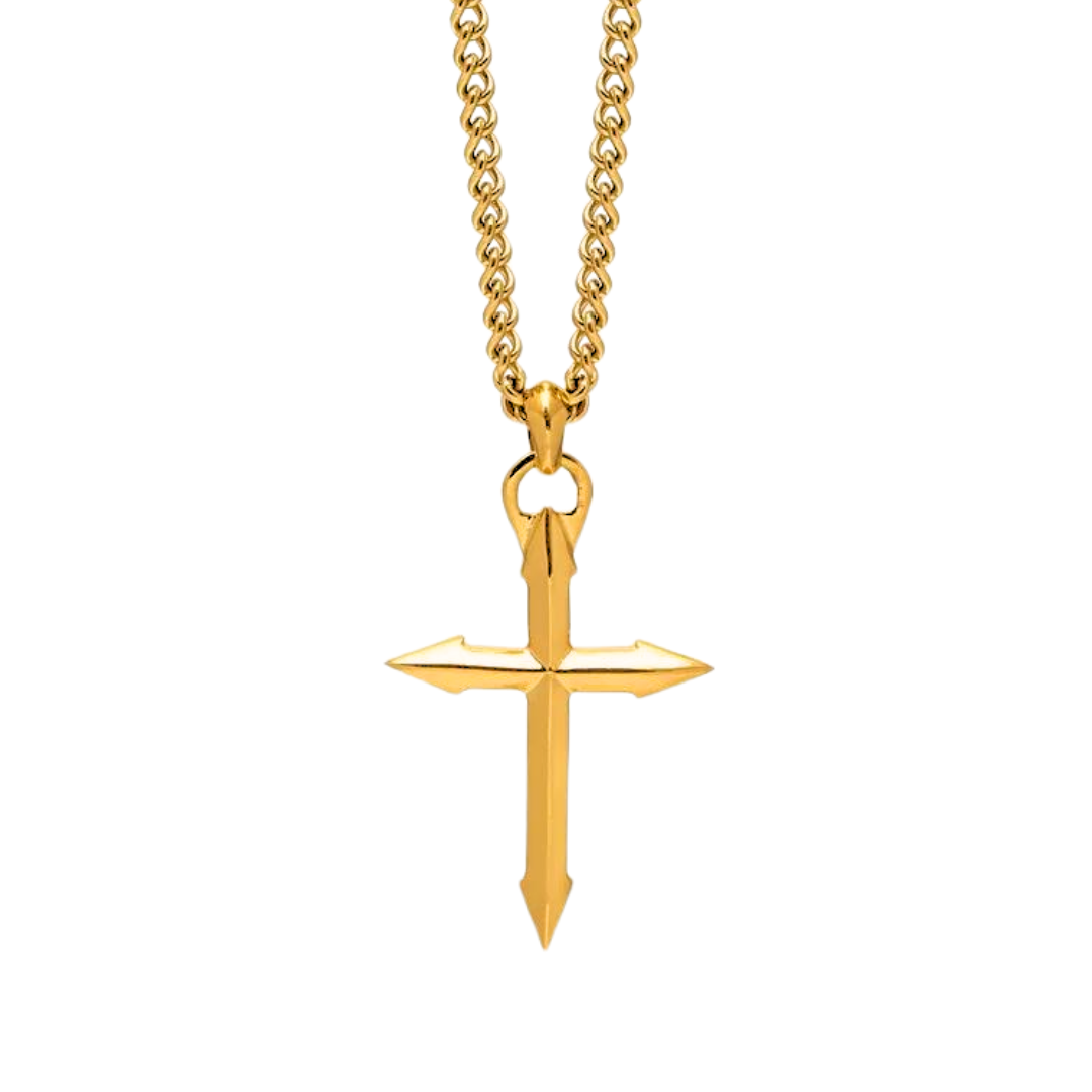 The Glorium - Stainless Steel Cross Necklace | AMDGCO