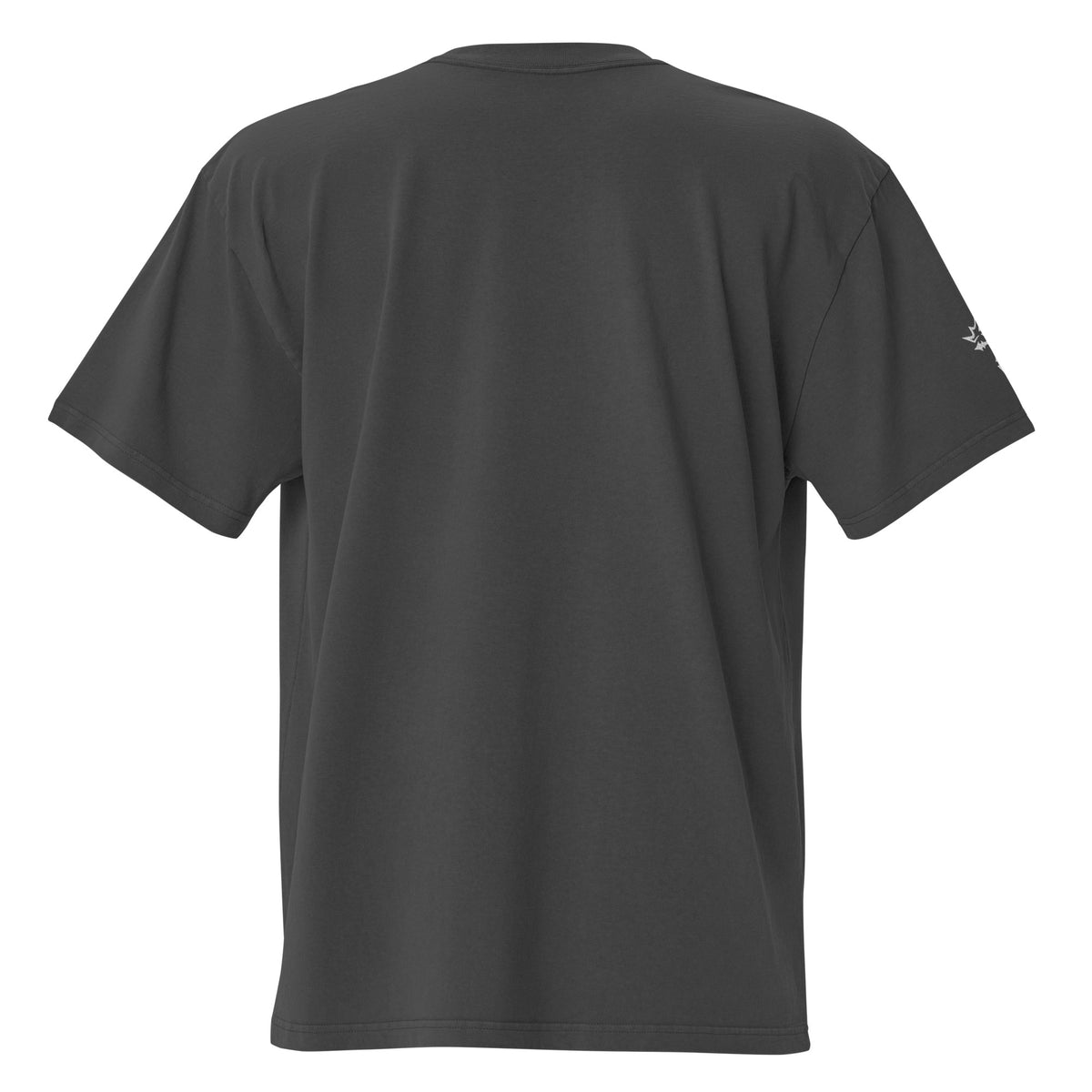 Christus Est Rex Oversized T-Shirt - Faded Black