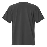 Christus Est Rex Oversized T-Shirt - Faded Black