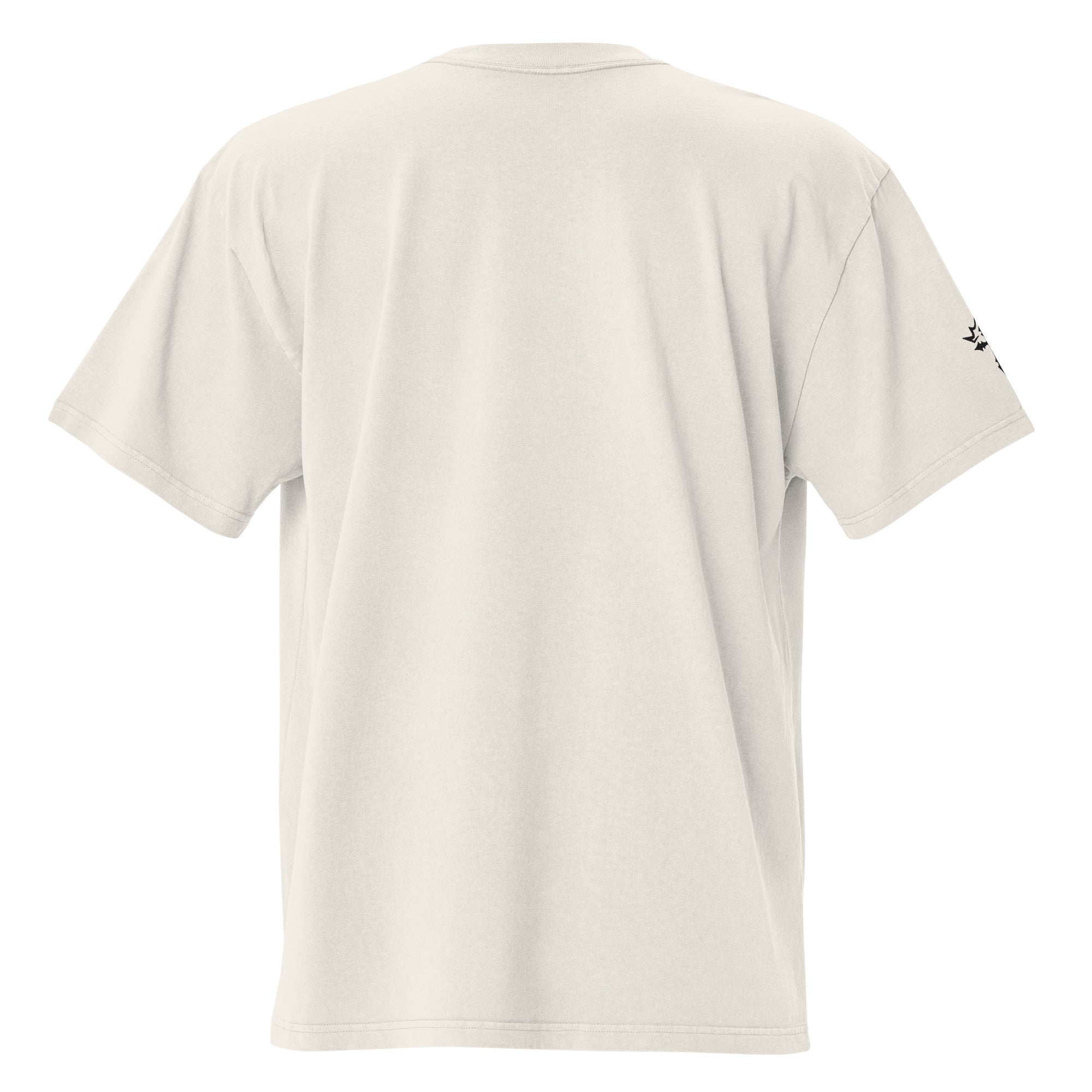 Christus Est Rex Oversized T-Shirt - Faded Bone – AMDGCO