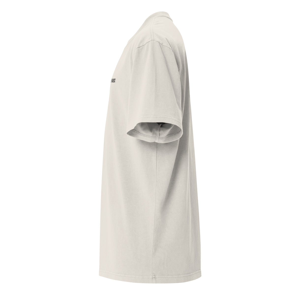 Christus Est Rex Oversized T-Shirt - Faded Bone