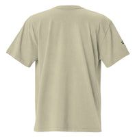 Christus Est Rex Oversized T-Shirt - Faded Eucalyptus