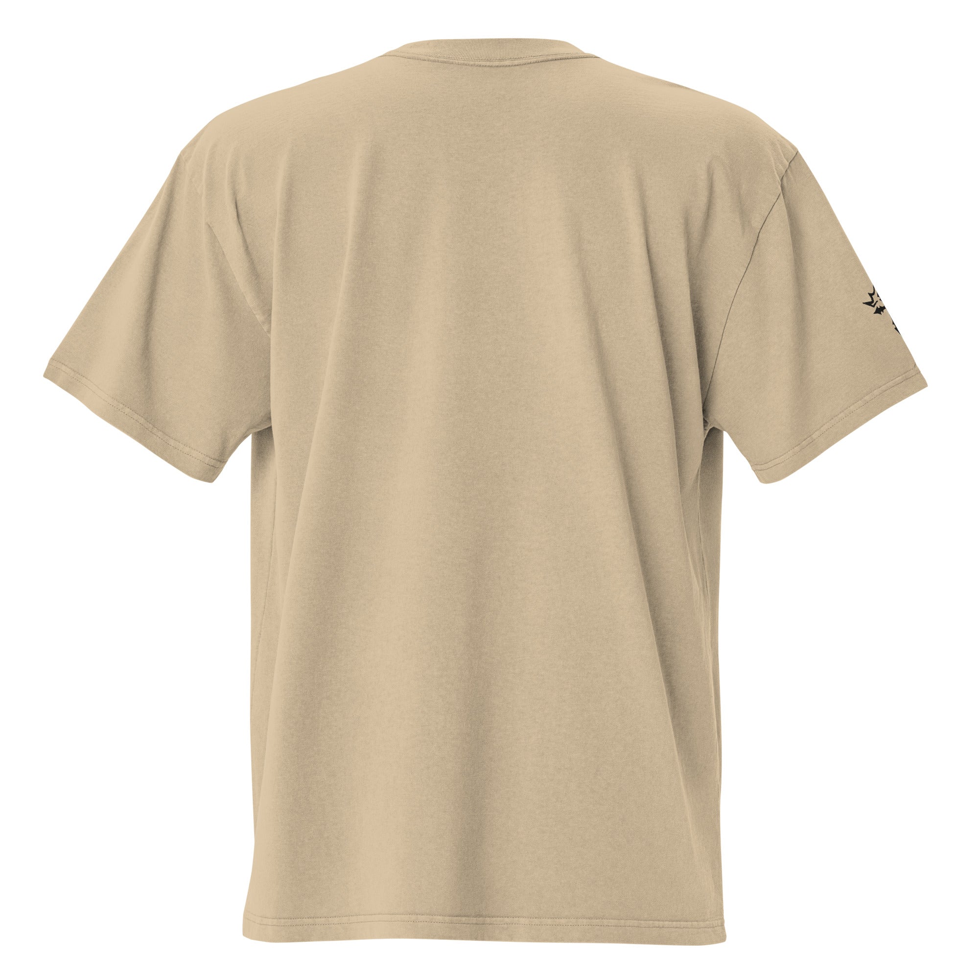 Christus Est Rex Oversized T-Shirt - Faded Khaki – AMDGCO