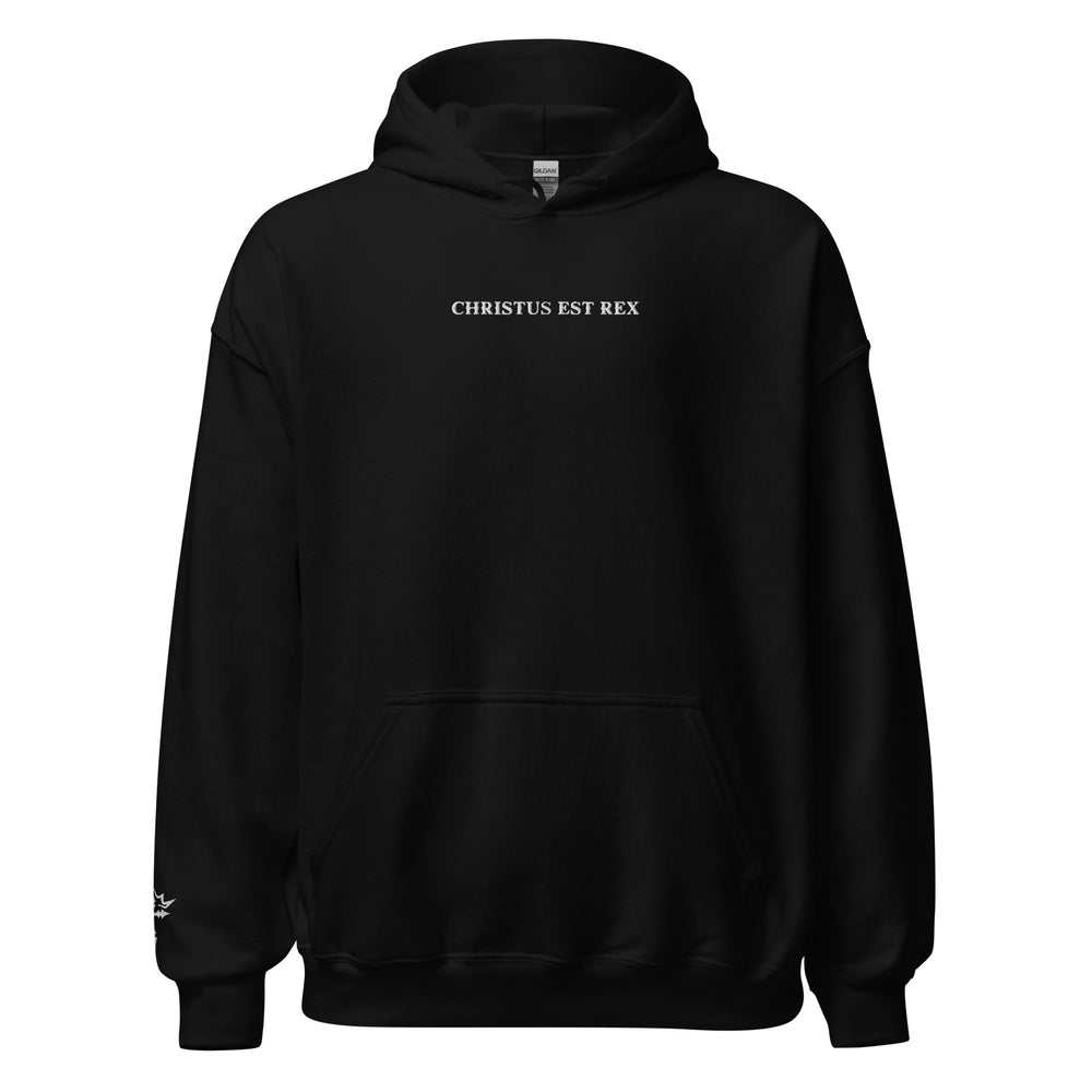 Christus Est Rex Hoodie - Black