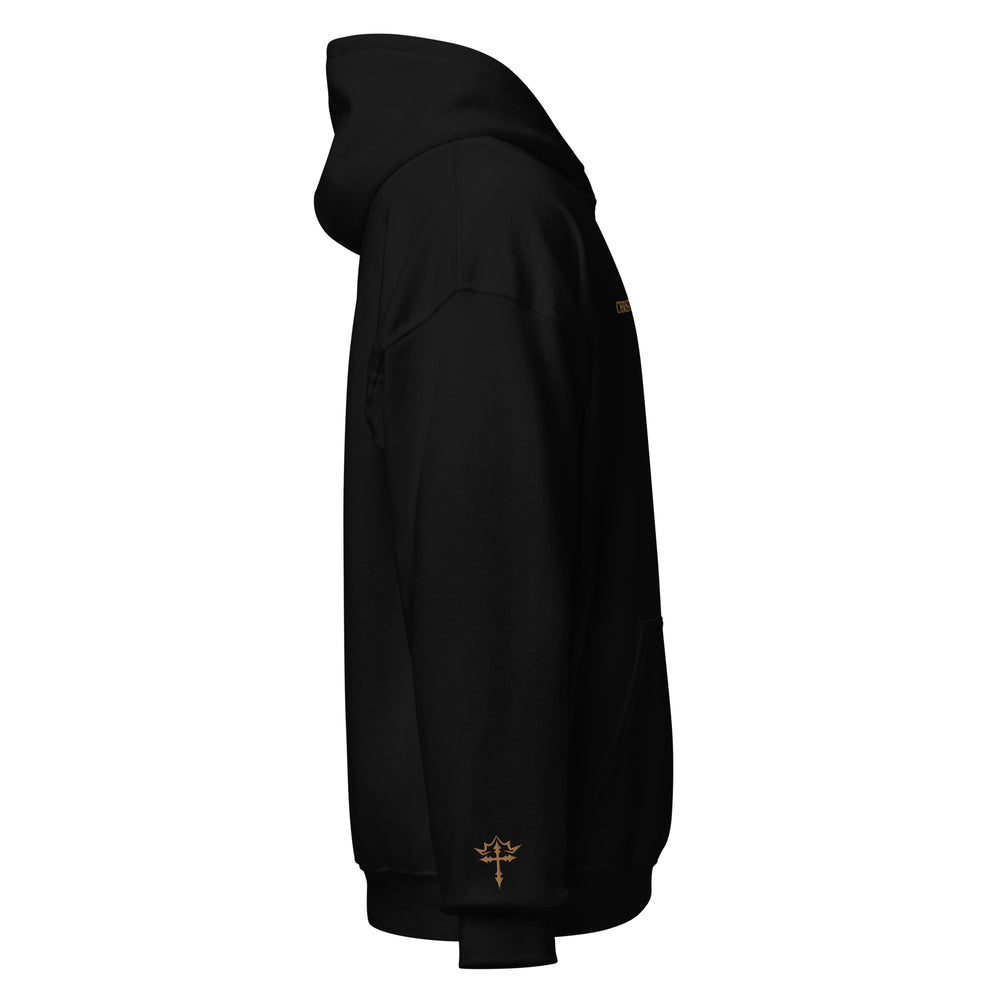 
                      
                        Limited Edition Gold Christus Est Rex Embroidered Hoodie
                      
                    