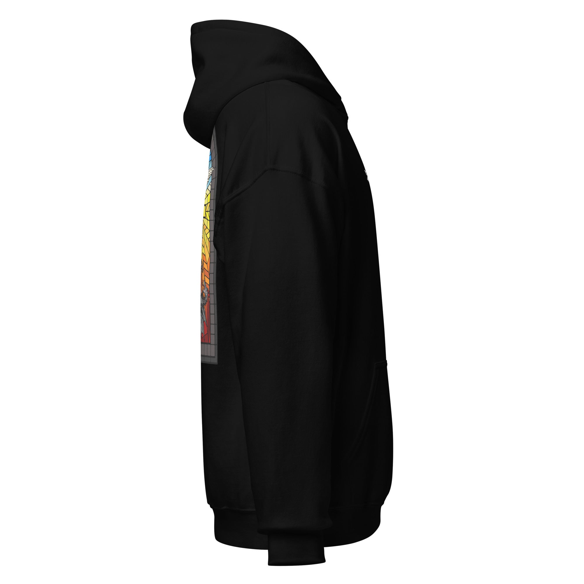 トップス SAINT MICHAEL HOODIE ARCH SAINT / BLACK Black SAINT Mxxxxxx Arch Saint Hoodie | SVD
