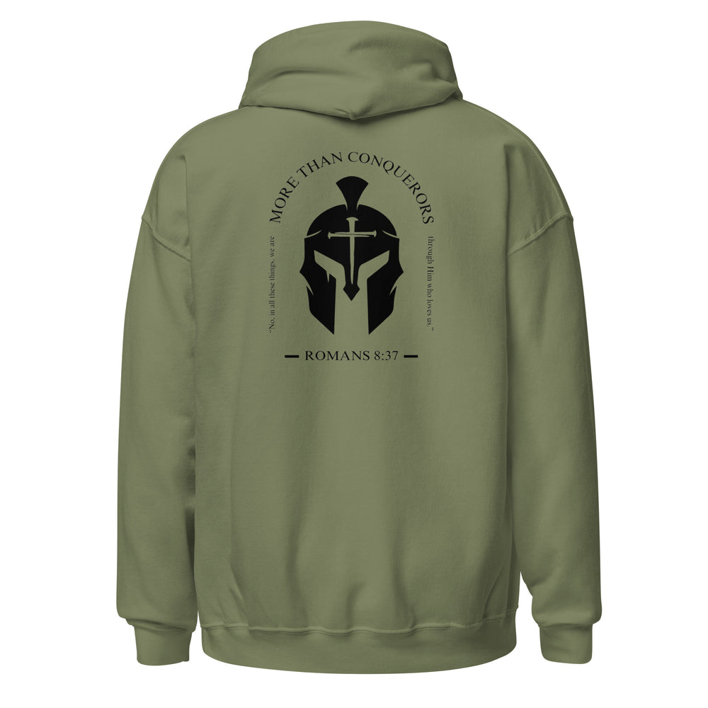 
                      
                        Romans 8:37 Hoodie - Military Green
                      
                    