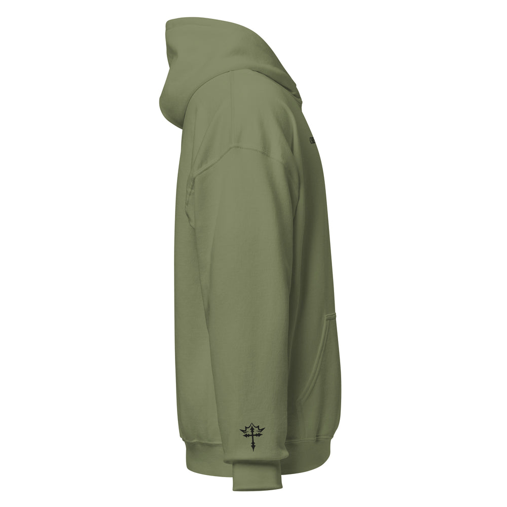 
                      
                        Christus Est Rex Hoodie - Military Green
                      
                    